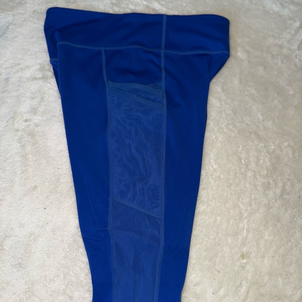 Fabletics Blue Performance Leggings - image 4